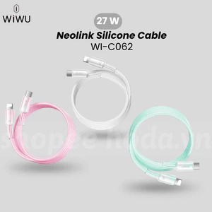 Cáp Sạc Nhanh 60W WIWU Neolink Wi-C062 Wi-C063 Silicone Chống Đứt Gãy Đầu USB-C - IP Cho Smart Phone
