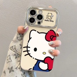 Dành Cho IPhone17 16 15 14 13 12 11ProMax XR XSMax Dễ thương KT cặp vợ chồng lớn cửa sổ điện thoại trường hợp
