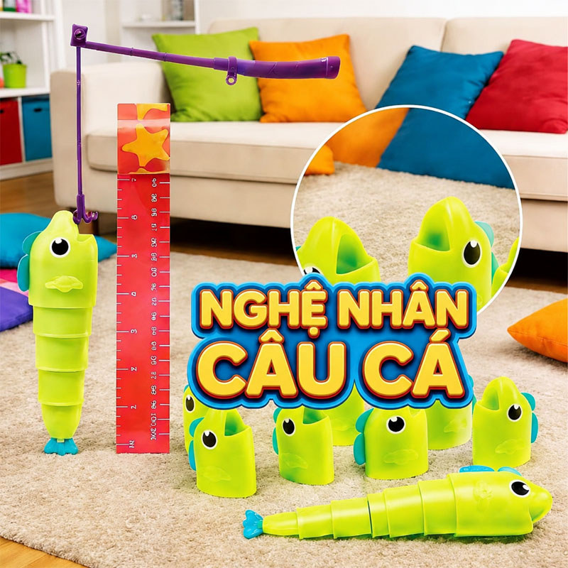 Bộ đồ Chơi Câu Cá Cho Trẻ Em,Nhiều Người Chơi Cùng Lúc,Đồ Chơi Giảm áp Cho Trẻ Em