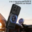 Armor Slide Lens Funda cho Honor X6B Plus Ốp lưng xoay vòng từ tính cho Honor X6C X8C X5B Plus Play 9A 4G Case stand Capa