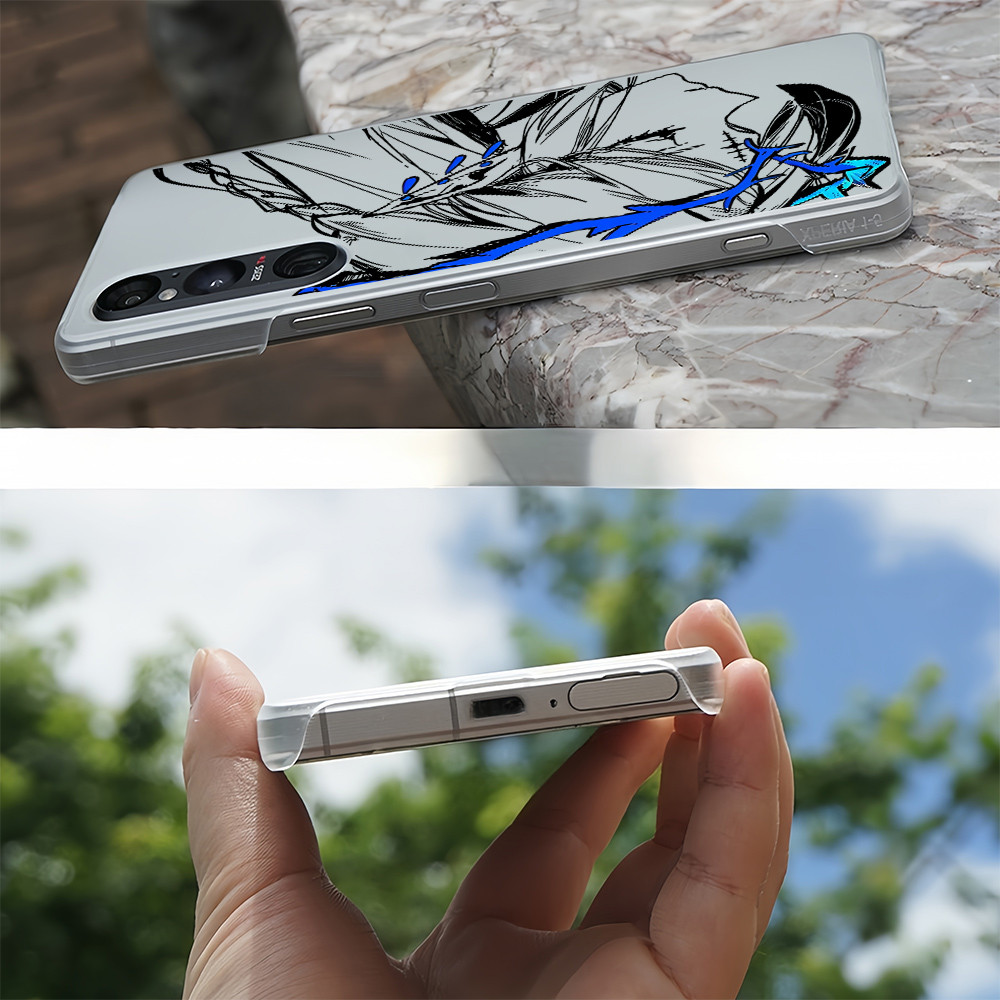 Vỏ cứng mỏng Sony Xperia 1 II/III/IV/V, Xperia 5 II/III, Xperia 10 II/III/V "Wuthering Waves" "Cartethyia" ốp lưng nửa bọc Micro Matte