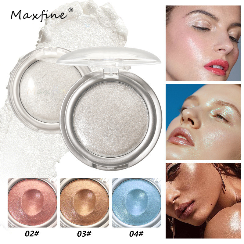 YW Bảng phấn mắt Star Mochi Highlighter Monochrome Pearlescent Strobe Phân cực ánh sáng