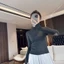 Tấm chắn UV Nữ Cổ đứng Yoga Áo khoác ngoài Slim Chống tiếp xúc thoáng khí để mặc ngoài trời hàng ngày
