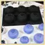 B & N 6-Cell Blueberry Hoặc Raspberry Thiết Kế Khuôn Mousse Trái Cây Pháp Khuôn Bánh Silicon Khuôn Bánh Pudding Socola Dụng Cụ Nướng Bánh Tráng Miệng.