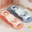 Giường bể bơi tóc trẻ em GILL, Ghế gội trẻ em họa tiết thỏ thoải mái, Ghế ngồi Salon có thể gập lại có thể điều chỉnh Bé trai Bé gái
