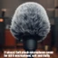 Yoo Soft Flocking Foam Kính chắn gió Tương thích với GO II Mics Wind Muff Cung cấp âm nhạc trong suốt để podcast và phát trực tuyến