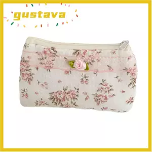 Ví đựng tiền xu GUSTAVA, Túi đựng tai nghe Mini hoa, Túi đựng son môi đa chức năng di động