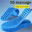 Đế Massage áp lực ngón tay Giảm mệt mỏi chân Đế lót giày nam nữ Giày thể thao mềm Giày đế 1 Cặp mới