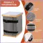 Vỏ ngoài trời Bee Hive 5 lớp có thể điều chỉnh chống thấm nước Vỏ cách nhiệt tổ ong Dụng cụ làm ấm cho sân sân mueadsyvn