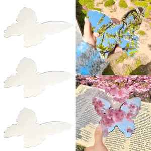 1PC Mới Hình Bướm Acrylic Gương Chụp Ảnh Chống Đỡ Cho Thẩm Mỹ Selfie