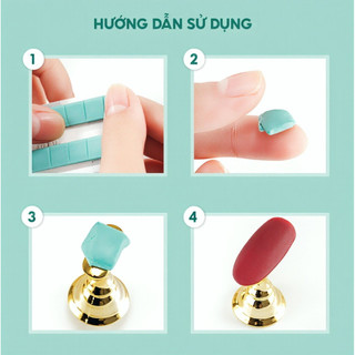 [vạn] [COD] Hộp 102 Miếng Keo Đa Năng Cho Nail - Keo Dán Đế Móng Mẫu, Bảo Quản Khô Thoáng, An Toàn Khi Dùng
