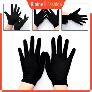 KIN Găng tay trang trọng màu đen Tuxedo Trang phục bảo vệ cho cuộc diễu hành Găng tay mùa đông 12