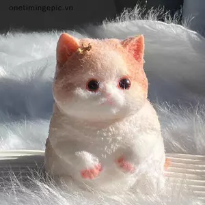 VFZ Taba Mèo Mập Dễ Thương Mèo Cam Sang Trọng Mềm Mại Stiy Girl Trẻ Em Quà Tặng Sinh Nhật Fidget Squishy Đồ Chơi Đồ Trang Trí Thú Cưng Quà Tặng OTE