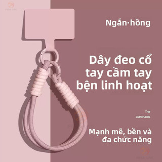 Dây đeo điện thoại di động Ngắn / Dài Kết cấu dễ thương Chống rơi Chống mất Dây đeo cổ tay đa chức năng Sling Treo Vỏ điện thoại Quà tặng du lịch