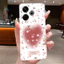 Ốp Lưng Cho Xiaomi Redmi 13 4G 5G / 13X / Note 13R Vỏ Mỏng Bảo Vệ Bướm Hoa POCO M6 4G / M6 Plus Vỏ Điện Thoại TPU Silicon Mềm Trong Suốt