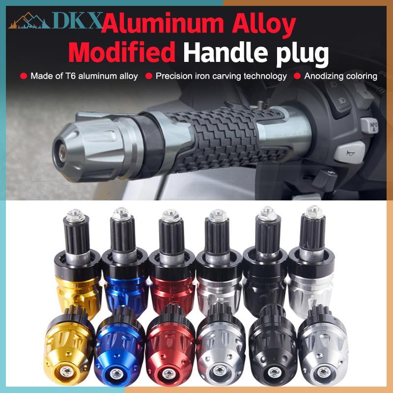 DKX Đa Năng Xe Máy Tay Cầm Tay Cầm Thanh Cuối Phích Cắm Đối Trọng Bảo Vệ Phụ Kiện Thẩm Mỹ.