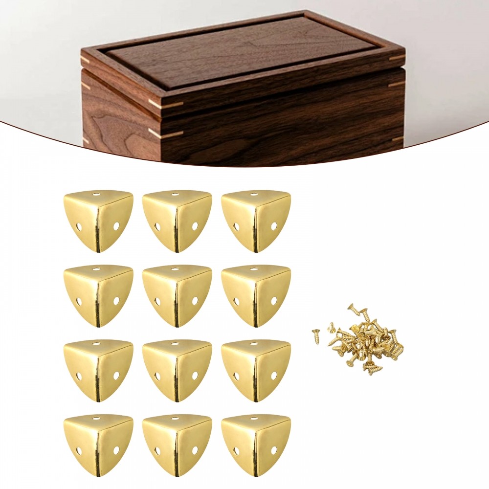 Hộp gỗ trang trí Bảo vệ góc cạnh với ốc vít 12 chiếc