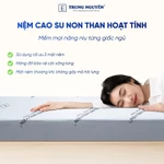 Nệm cao su non than hoạt tính kết hợp với Memory foam cao cấp, kháng khuẩn, chống nấm mốc, bảo vệ sức khỏe, đệm cao su — ảnh 6