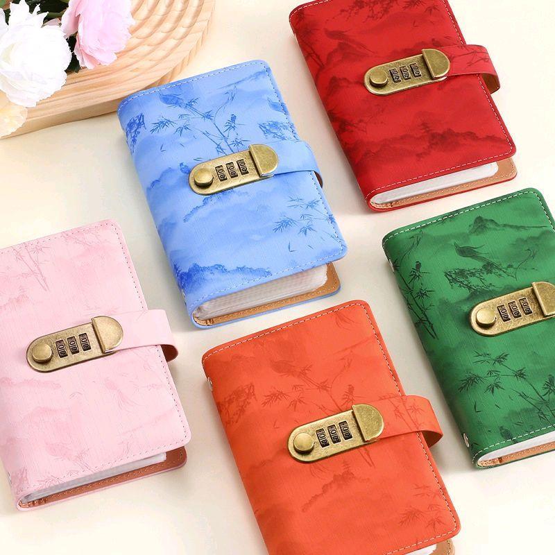 Sổ Tiết Kiệm A3 Có Khóa Mật Khẩu 100 Trang 2 Mặt, Sổ Tay Chi Tiêu Tiết Kiệm Tiền Chống Thấm Có Thể Tái Sử Dụng