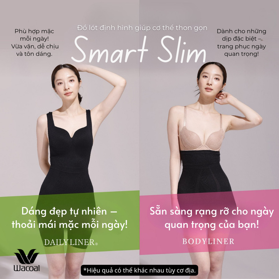 Áo định hình liền thân Wacoal I24SFZ001 smart slim nhẹ thoáng dễ chịu - 24SFZ001