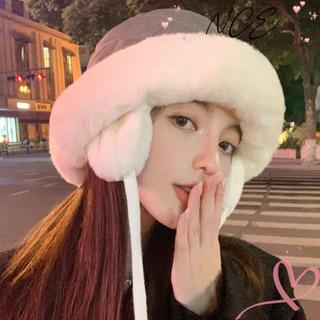 Nữ Mũ Xô Mềm Lông Tơ Sang Trọng, Giữ Ấm Tốt cho Mùa Đông
