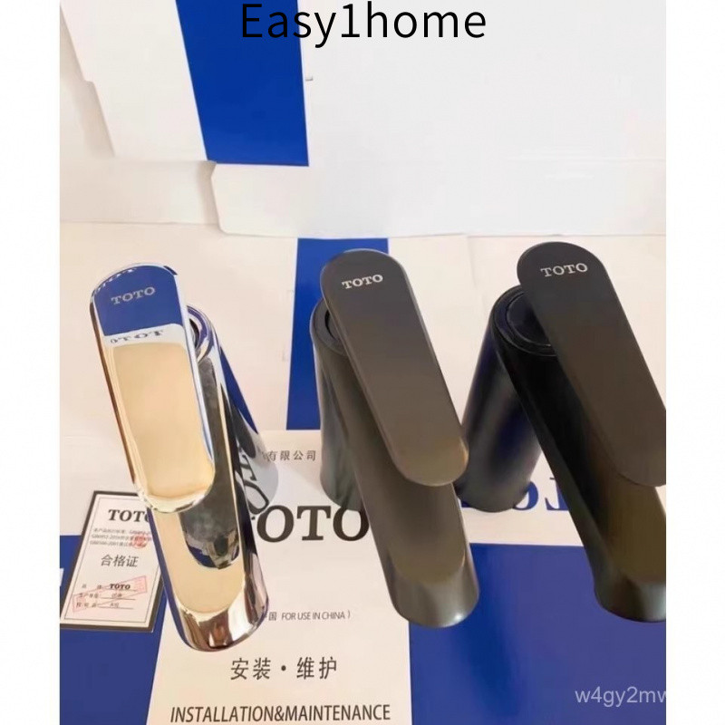 Vòi TOTO Hoàn Toàn Mới, Chậu Rửa Một Lỗ Một Tay Cầm Bằng Đồng, Chậu Nóng Và Lạnh, Chậu Dưới Vòi