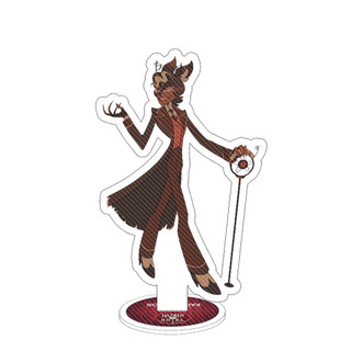 For Hazbin Hotel Velvet Alastor Vox Valentino Lucifer Adam The Exorcist 15CM Acrylic Stand Sending Friends Gift Des