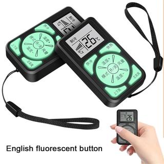 Điều khiển từ xa điều hòa ALMA1, phổ biến với nút huỳnh quang Điều khiển từ xa A / C, Bảng điều khiển từ xa Mini