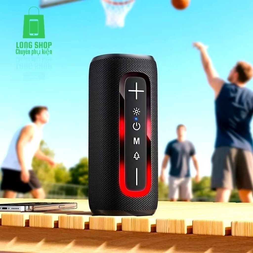 Loa Bluetooth HOCO HC36 Chính Hãng Nghe Nhạc Bass Mạnh Kết Nối USB, Thẻ TF, AUX, TWS, Đèn LED Đổi Màu siêu đẹp