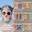AWNGD 30 Kẹp Tóc, Sơn Nhỏ Giọt Đầy Màu Sắc Ngôi Sao Bóng Kẹp Tóc, Chất Liệu Hợp Kim Thời Trang Màu Trơn Lấp Lánh Barrettes Cho Bé Gái
