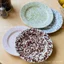 Tinh Tế Chất Lượng Cao Gốm Bắn Mực Ăn Sáng Đĩa Salad Đĩa Hộ Gia Đình Đĩa Món Tráng Miệng Món Tráng Miệng Đĩa Phẳng Vị Trí Tấm