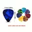 SMILE 10 Chiếc Đàn Guitar Điện Chọn, Celluloid Bề Mặt Mịn Đàn Guitar Pick Holder Màu Sắc Tươi Sáng Độ Dày 0.46 / 0.71 / 0,96mm Đàn Guitar Plectrum
