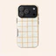 Lưới màu vàng đơn giản Thích hợp cho iPhone 17ProMax 16Pro 15 11 12 13 14 xs XR 17Air Vỏ bảo vệ hai lớp chống sốc RHFI