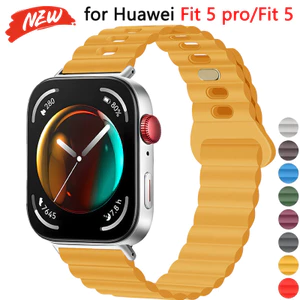 Dây đeo thể thao silicon mềm cho Huawei Fit 5 Pro / 4 Pro / 4 / 3, thay thế phụ kiện đồng hồ