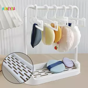 < Honeyba > 5 Dụng Cụ Trang Điểm Sấy Ra Beauty Sponges Mỹ Phẩm Bột Puff Bảo Quản Móc Treo Du Lịch Di Động Đa Năng Tổ Chức Đẹp