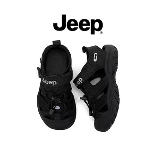 JEEP Giày Sandal Thể Thao Trẻ Em Mùa Hè Thoáng Khí Chống Mài Mòn Bé Trai Bé Gái Khuôn Viên Giày Đi Biển Thường Ngày