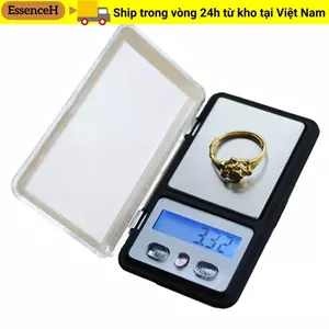 Cân điện tử ESSENCEH Cân bằng trọng lượng chuyên nghiệp Cân bằng đèn nền Cân Jewerly