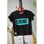 Áo thun unisex cao cấp CHUMMS in hoạt hình cổ điển, cotton 100% dáng rộng, phong cách Hàn Quốc, cổ tròn 0515
