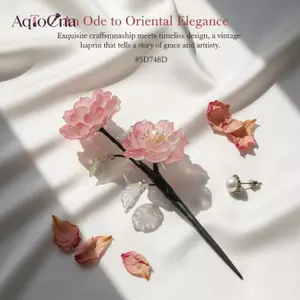AqToCna Phong Cách Cổ Đại 1 Kẹp Tóc Kính Tinh Tế Dân Tộc Lấy Cảm Hứng Từ Phụ Kiện Tóc Cho Đám Cưới Và Quà Tặng AqToCna