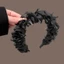 AWNGD Nơ Tóc Hoop, Phụ Kiện Tóc Cao Cấp Thiết Kế Đầu Crinkle Ruy Băng Tóc, Thời Trang Đơn Giản Băng Đô Cô Gái