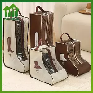 SWEET Túi đựng giày đa chức năng có tay cầm Giày bảo vệ chống bụi cho giày bốt dài và mắt cá chân Túi du lịch Sắp xếp giày n