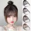 Air Bangs Tóc Giả Ánh Sáng Mùa Hè Và Mỏng Giả Nổ Đầu Trước Tự Nhiên Vô Hình Và Traceless Nổ Tóc Giả Mảnh Mới