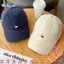 Mũ Snapback EBINLANDS Hip Hop, Mũ Bóng Chày Cotton Màu Trơn, Vành Rộng Thêu Gấu Bắc Cực Mũ Chống Nắng Nữ Và Nam