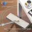 Cây lau nhà với bộ vòng hoa và 4 tấm lót sợi nhỏ có thể giặt được Hệ thống làm sạch sàn để sử dụng ướt và khô
