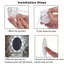 Maybest Bóng đèn LED phong cách Hollywood Vanity Trang điểm Bàn trang điểm Bộ đèn gương USB {VN}