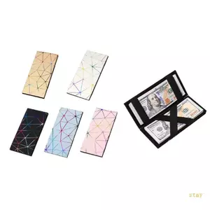 Giữ Ví Dài Ví Da PU Sáng Tạo Magic Ví Laser Ví Đựng Tiền Xu Ví Dài