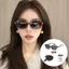 Kính râm hình bầu dục có thể gập lại Phiên bản Hàn Quốc Kính chống nắng phù hợp thời trang Chống tia cực tím Lái xe Phân cực Bảo vệ mắt Kính râm nữ 26.3.22