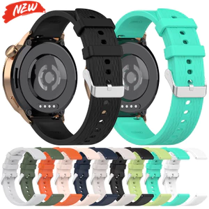 Dây đeo silicon 18mm cho Oneplus Watch 3 dây đeo 43mm mềm cho phụ kiện vòng tay thay thế OPPO Watch X2 Mini / X3 Mini