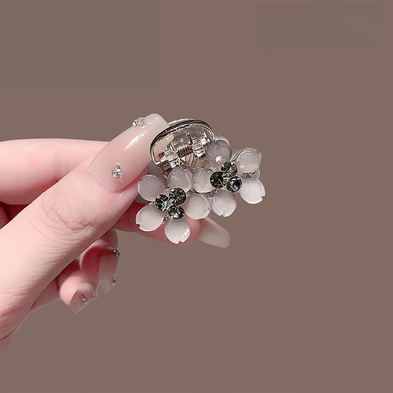 MAUROPOLI Phong Cách Mới Kim Cương Đính Hoa Nhỏ Lấy Kẹp Trán Tóc Gãy Lưng Đầu Cá Mập Kẹp
