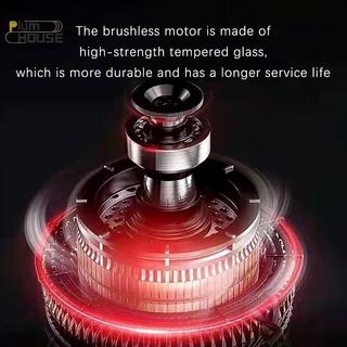 PlumHOUSE Động Cơ Không Chổi Than Thay Thế Cho Máy Cưa Xích Điện Không Dây 4 / 6 / 8 Inch Nâng Cấp Dụng Cụ Điện Phụ Kiện Kính Cường Lực Cường Lực Cao VN